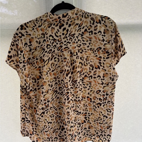 Cabi Lynx Leopard Print Women's Top - Multicolor - Picture 4 of 6